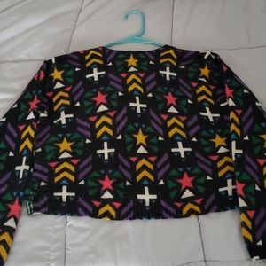 H&M Divided Crop Sweater